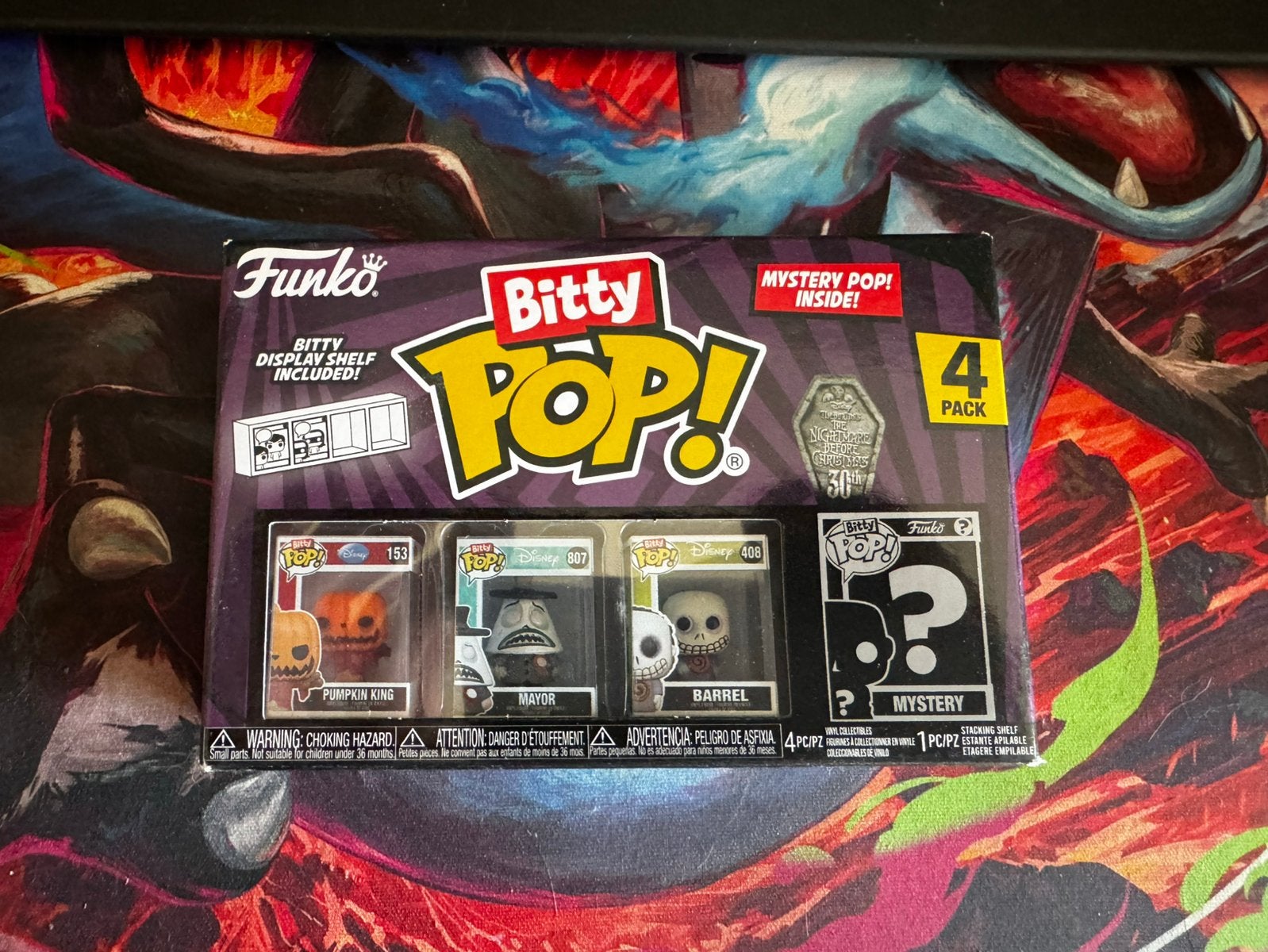 Funko Bitty Pop! The Nightmare Before Christmas 4-pack, Ophalen of Verzenden, Nieuw