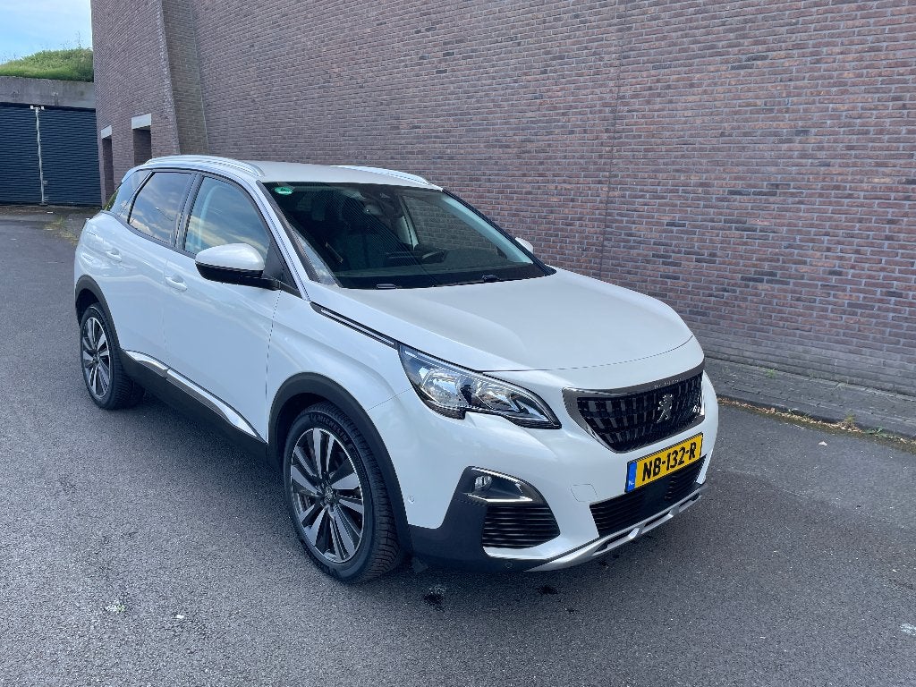 Peugeot 3008 Première 130PK | 87.xxx km | Dealer onderhouden, 1199 cc, Leder en Stof, Wit, Origineel Nederlands