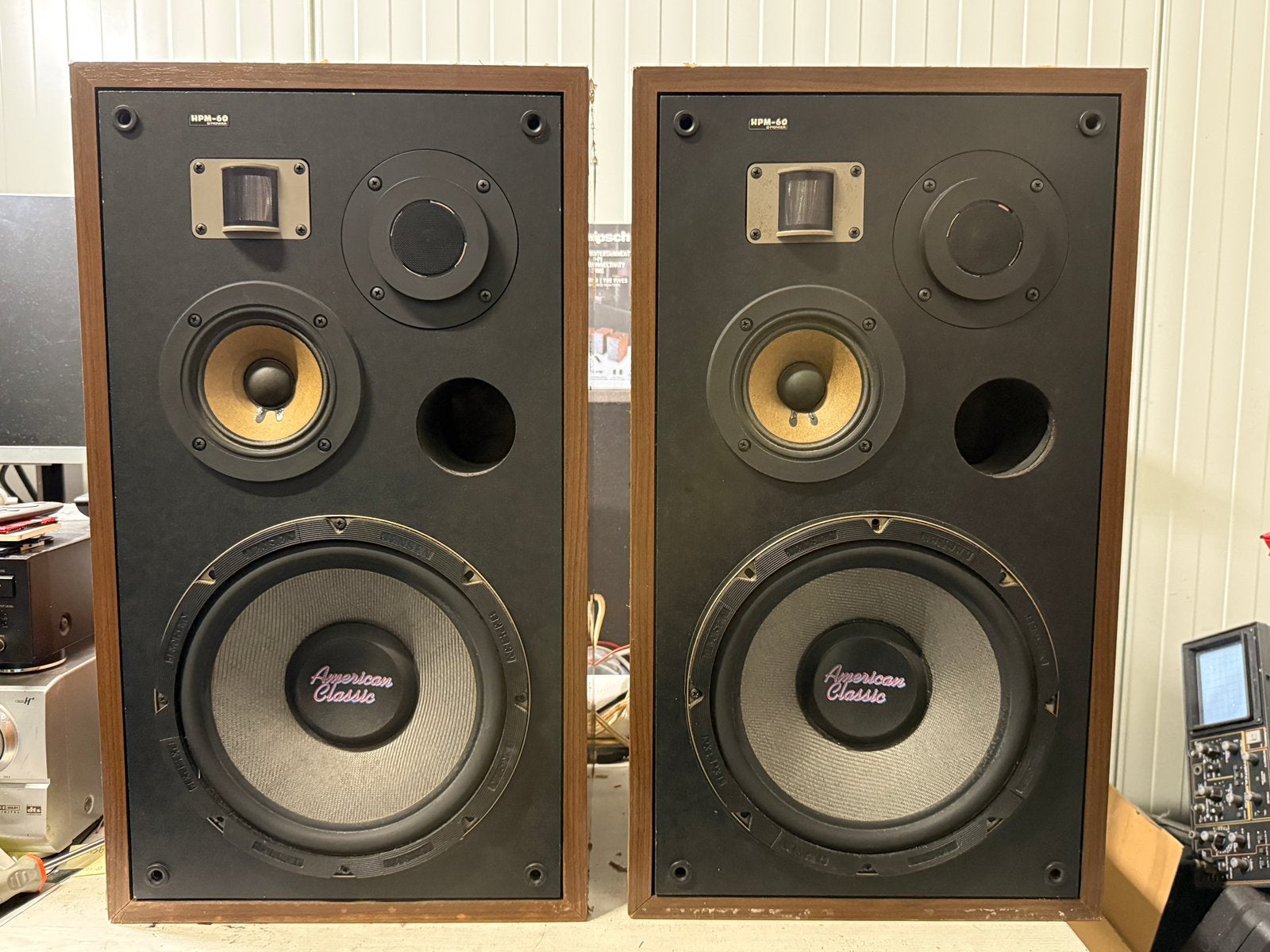 Pioneer HPM-60, Audio, Tv en Foto, Pioneer, Pioneer, Minder dan 60 watt, Front, Rear of Stereo speakers
