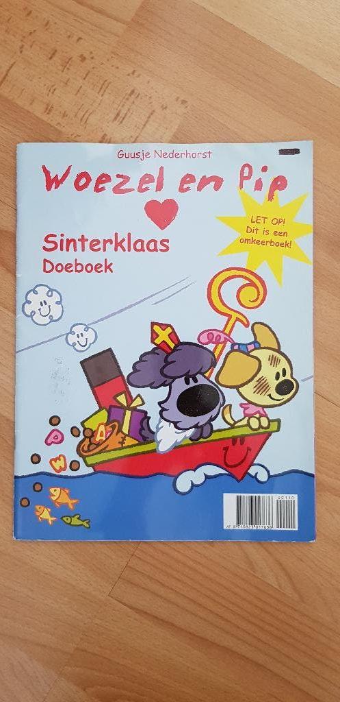 Woezel en Pip, Kerst en Sinterklaas 'omkeer' Doeboek, nieuw!, Ophalen of Verzenden, Nieuw, Jongen of Meisje, Fictie algemeen