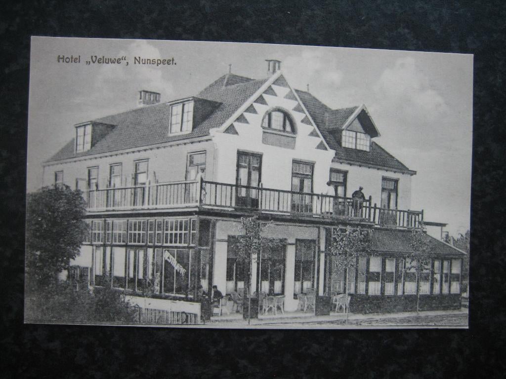 NUNSPEET Hotel Veluwe A  1924, Verzenden, 1920 tot 1940, Gelderland