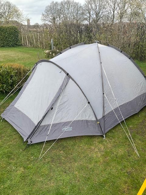 Vrijbuiter Outdoor Negev 210 - 2 persoons tent met voorruimt, Ophalen of Verzenden, Gebruikt, Tot en met 2