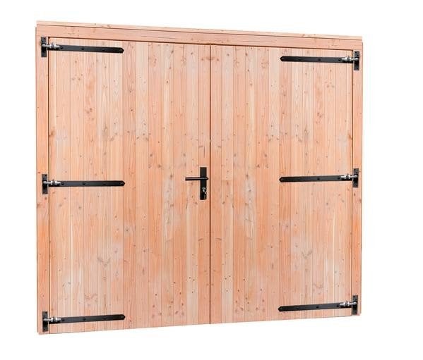 Douglas dubbele deur te koop - maatwerk, Ophalen, Binnendeur, 200 tot 215 cm