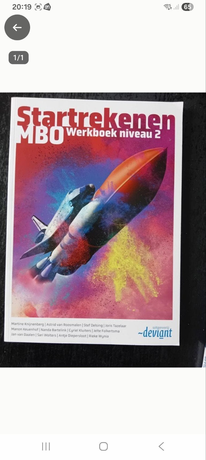 Startrekenen MBO Werkboek niveau 2, Overige vakken, Nieuw, Ophalen of Verzenden, Martine Knijnenberg, Astrid van Roosmalen, Stef Delsing e.a.