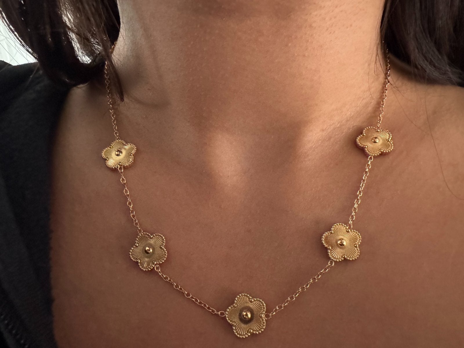 Van Cleef & Arpels Ketting Roestvrij, Ophalen of Verzenden, Zo goed als nieuw, Zilver, Overige materialen