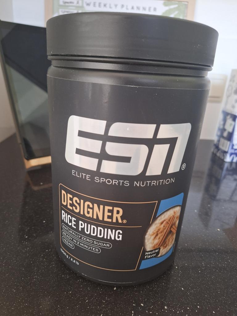ESN Designer Rice Pudding - Nieuwstaat, Ophalen of Verzenden, Zo goed als nieuw, Poeder of Drank