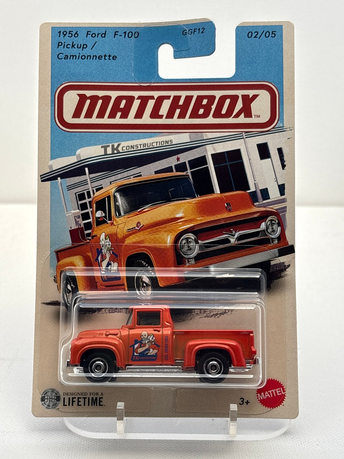 Matchbox 1956 Ford F-100 Pickup Camionnette GGF12
