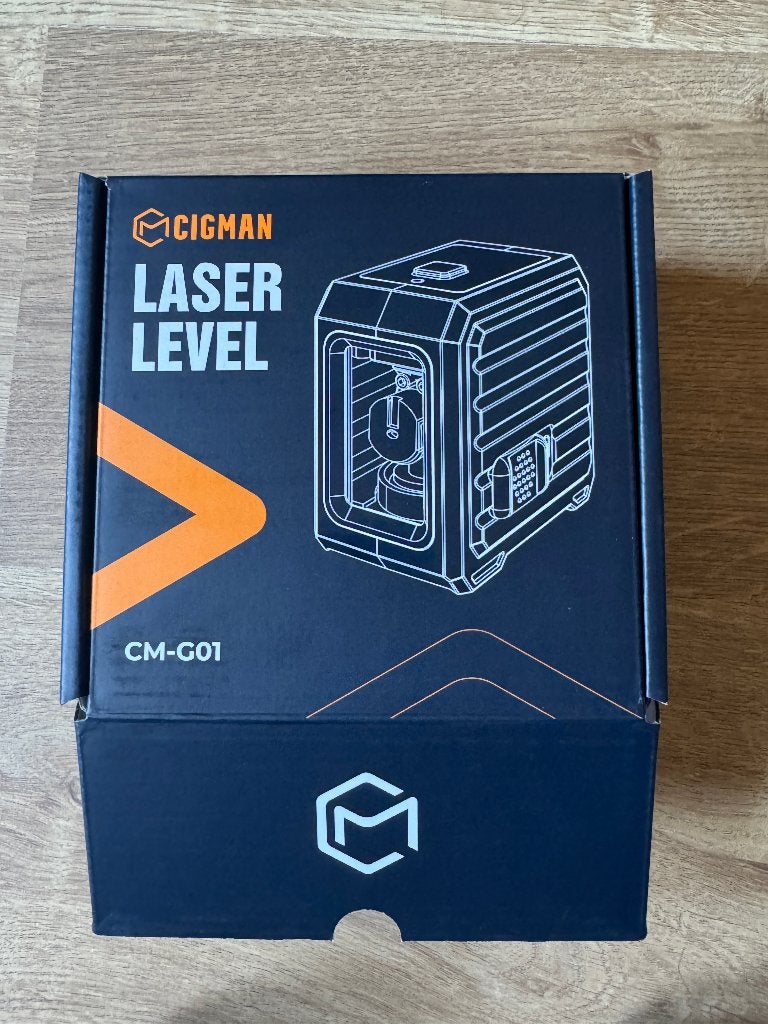 Cigman Kruislijnlaser CM-G01, Ophalen, Zo goed als nieuw, Overige meters