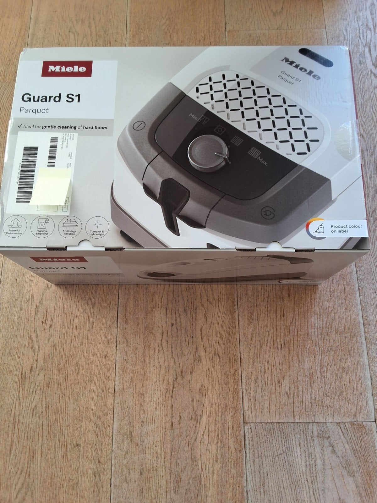 Miele Guard  S1 Parquet XL Stofzuiger (briljant wit). Nieuw!, Nieuw, Miele, Ophalen, Stofzak
