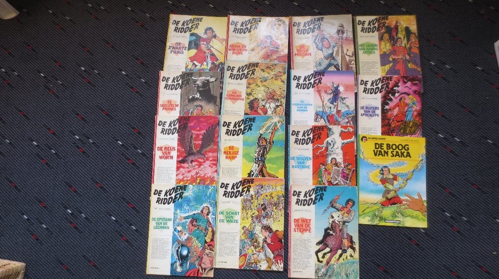 de koene ridder, Meerdere stripboeken, Ophalen of Verzenden, Gelezen