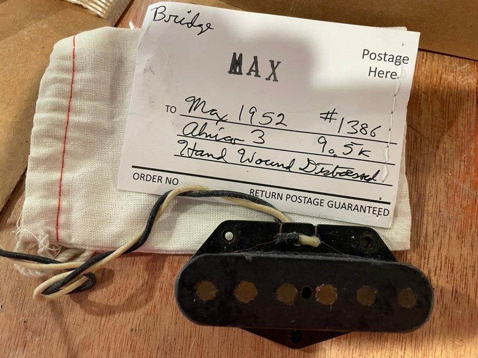Arcane max 52 tele brug (aged), Ophalen of Verzenden, Zo goed als nieuw, Elektrische gitaar