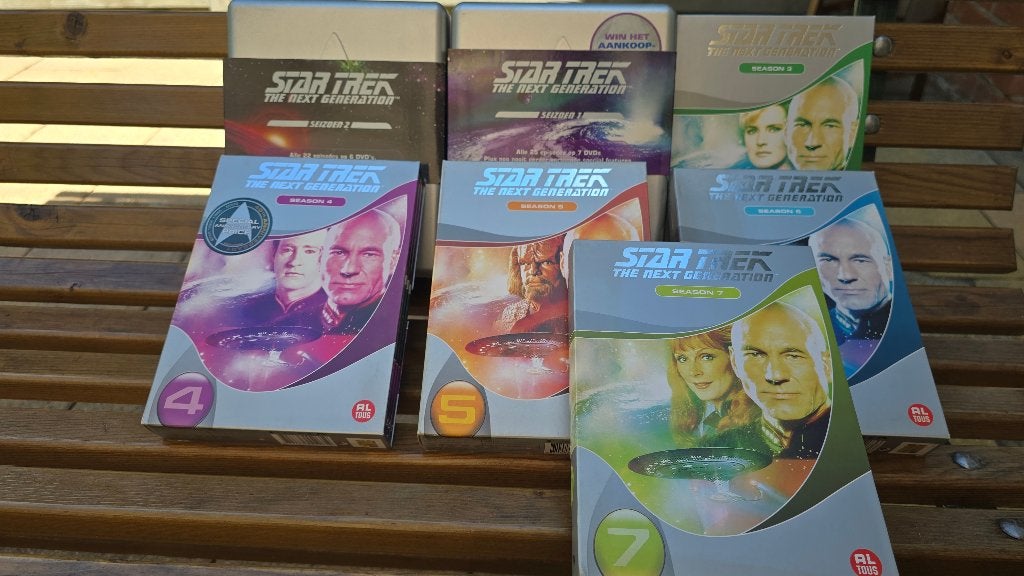 Star Trek The Next Generation (compleet, 7 seizoenen), Engels, Alle leeftijden, Nederlands, Science Fiction en Fantasy