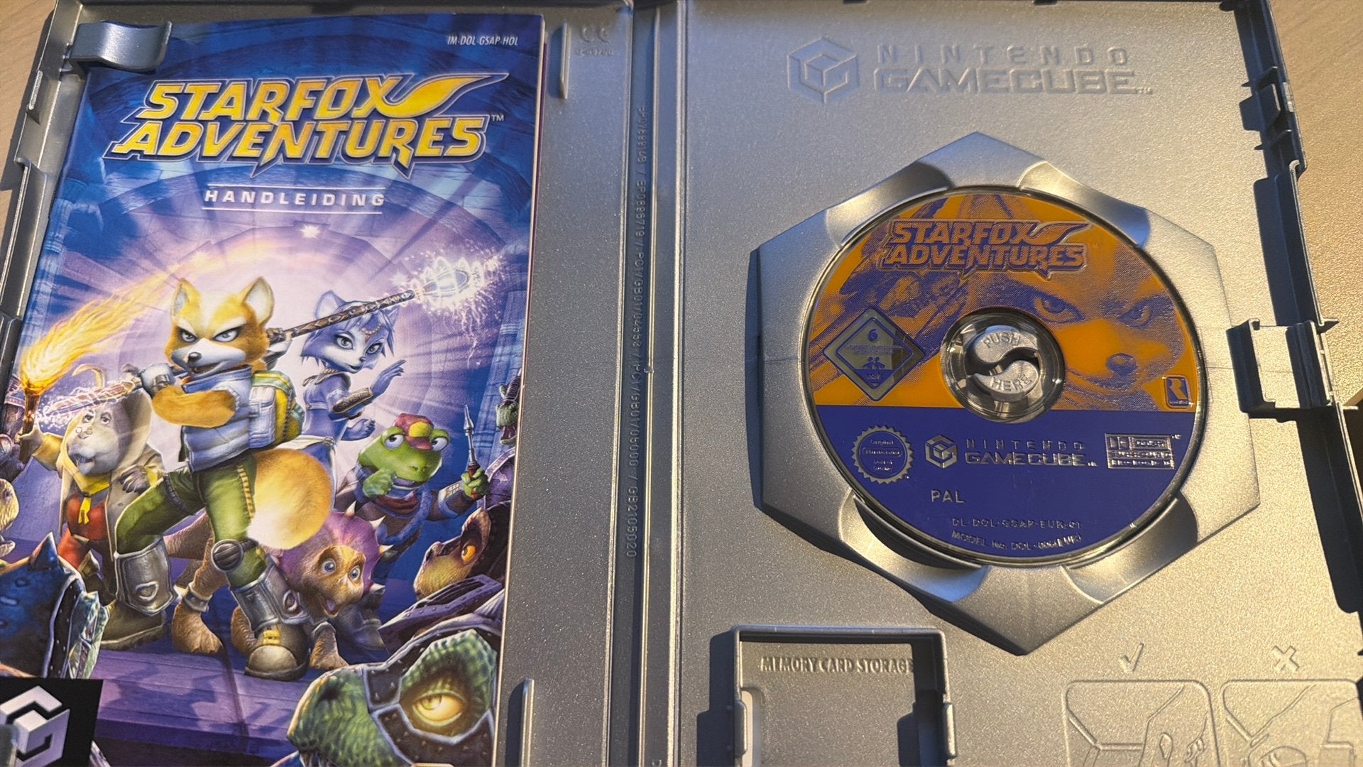 Starfox Advantures voor de Nintendo GameCube, Spelcomputers en Games, 1 speler, Ophalen of Verzenden, Zo goed als nieuw, Vanaf 3 jaar