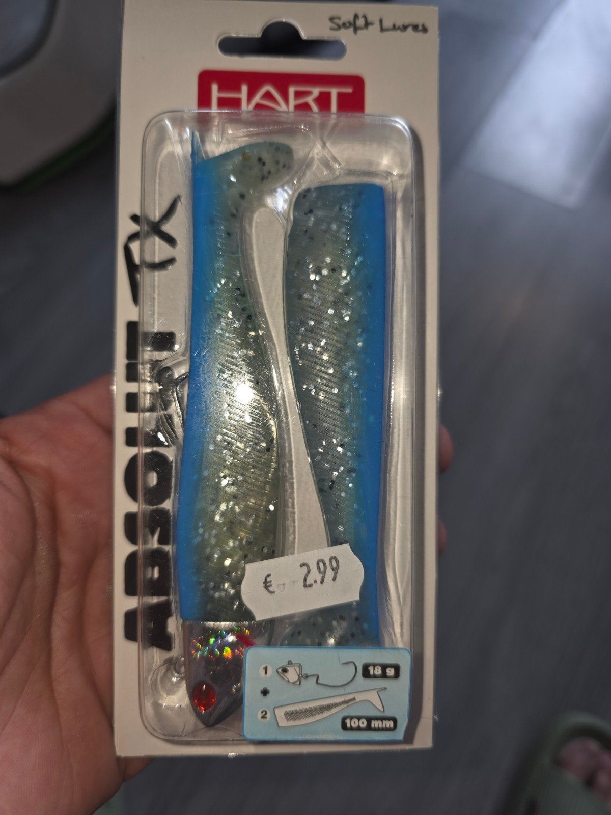 Hart kunstaas voor zeebaars, Ophalen of Verzenden, Nieuw