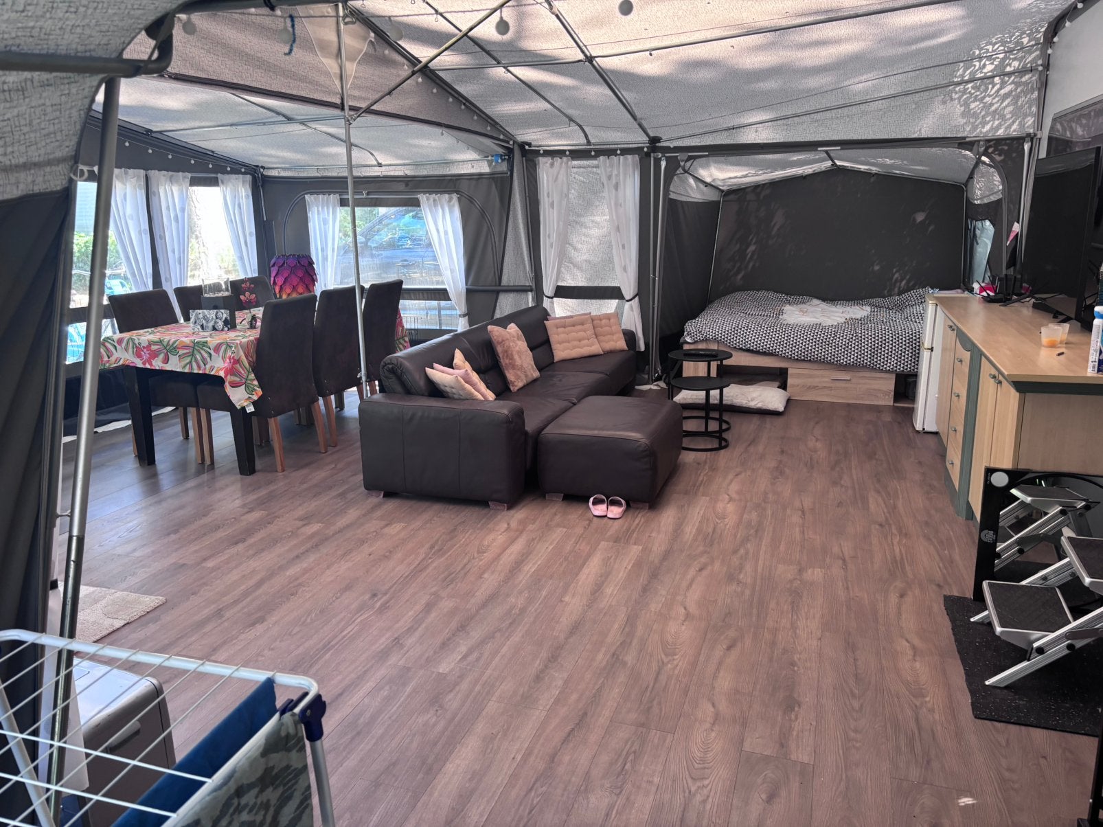Laminaat +/- 30m2, Ophalen, Zo goed als nieuw
