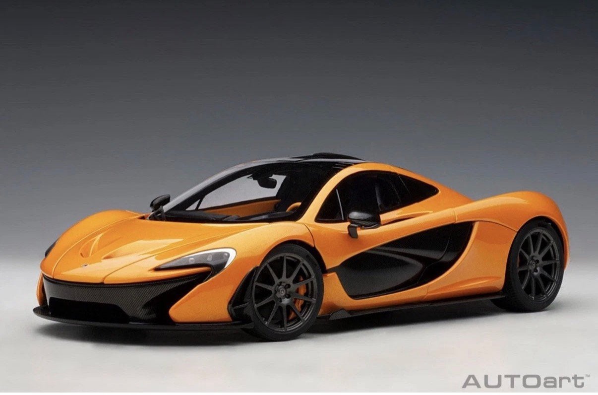 AUTOart 1:18 McLaren P1 Papaya Spark 76063, Ophalen of Verzenden, Nieuw, Auto, Autoart