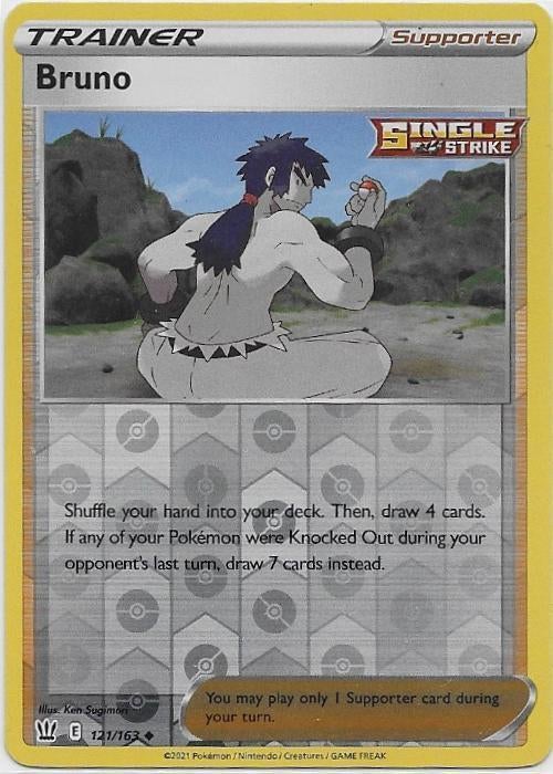 Battle Styles,  Bruno [reverse] 121/163, Verzenden, Nieuw, Losse kaart