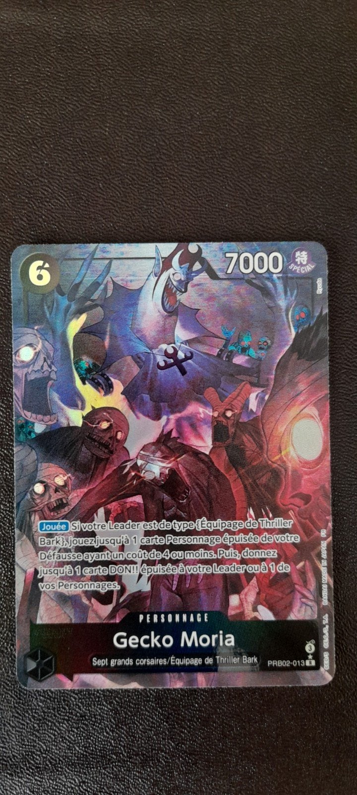 OnePiece Gecko Moria PRB02-013 Franse taal, Ophalen of Verzenden, Zo goed als nieuw