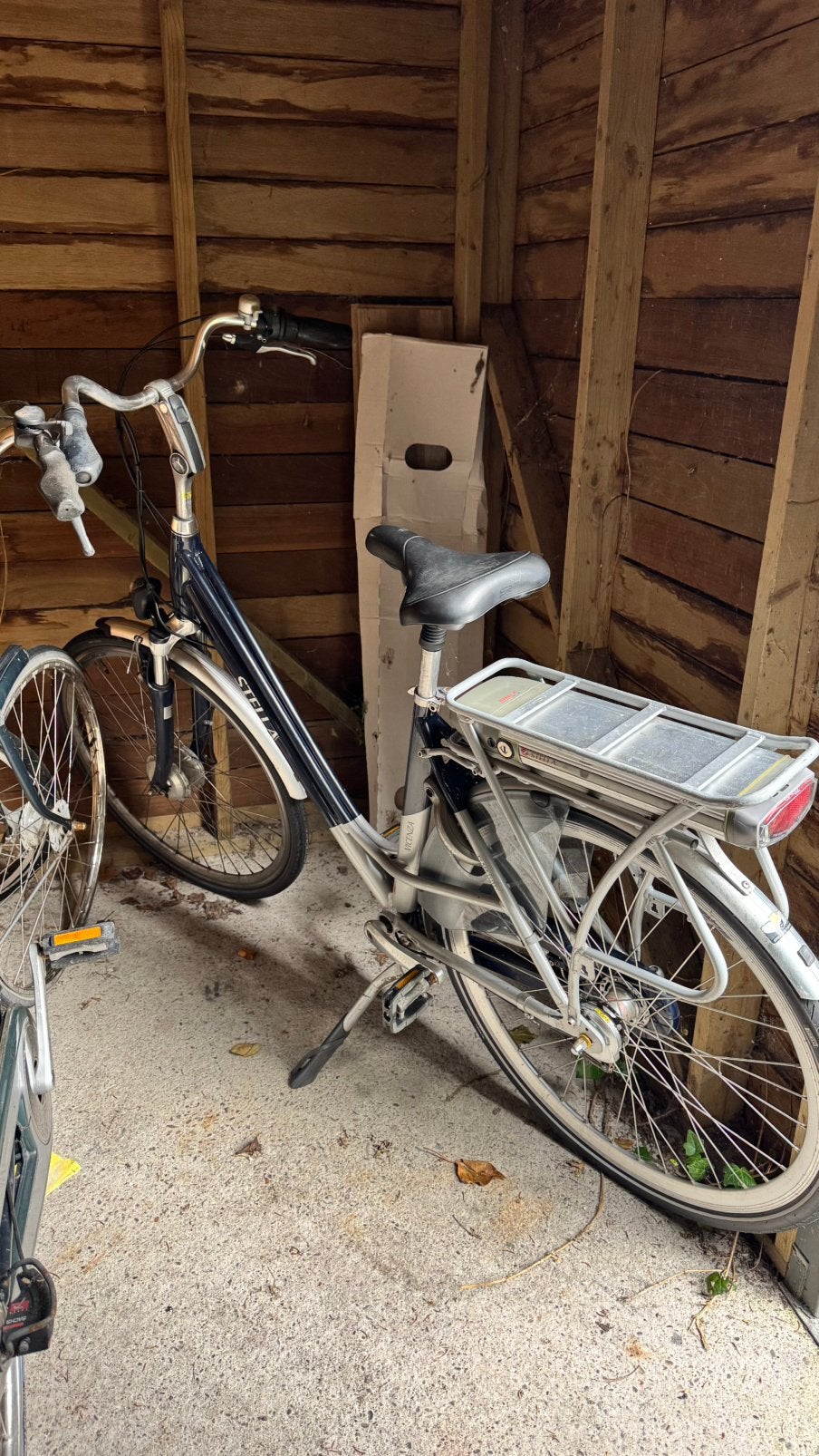 Elektrische Stella Vicenza fiets, Gebruikt, 47 tot 51 cm, 50 km per accu of meer, Ophalen