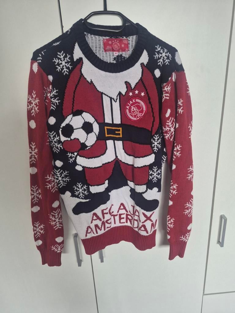 Ajax Kersttrui Maat M - Zo goed als nieuw, Maat 48/50 (M), Ophalen of Verzenden, Zo goed als nieuw, Ajax