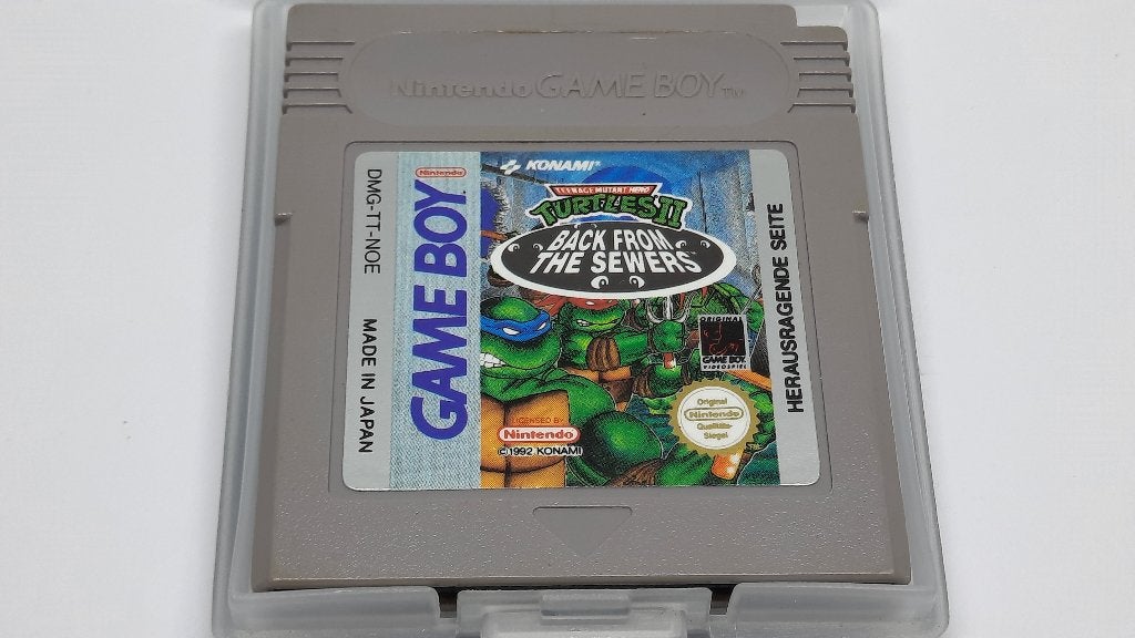 TNMT Turtles II Back From The Sewers Gameboy Spel Game, Spelcomputers en Games, Avontuur en Actie, Gebruikt, 1 speler, Ophalen of Verzenden