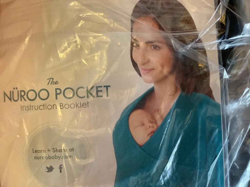 Baby draagshirt Nüroo Pocket M/L € 10,00, Overige merken, Overige typen, Ophalen of Verzenden, Zo goed als nieuw