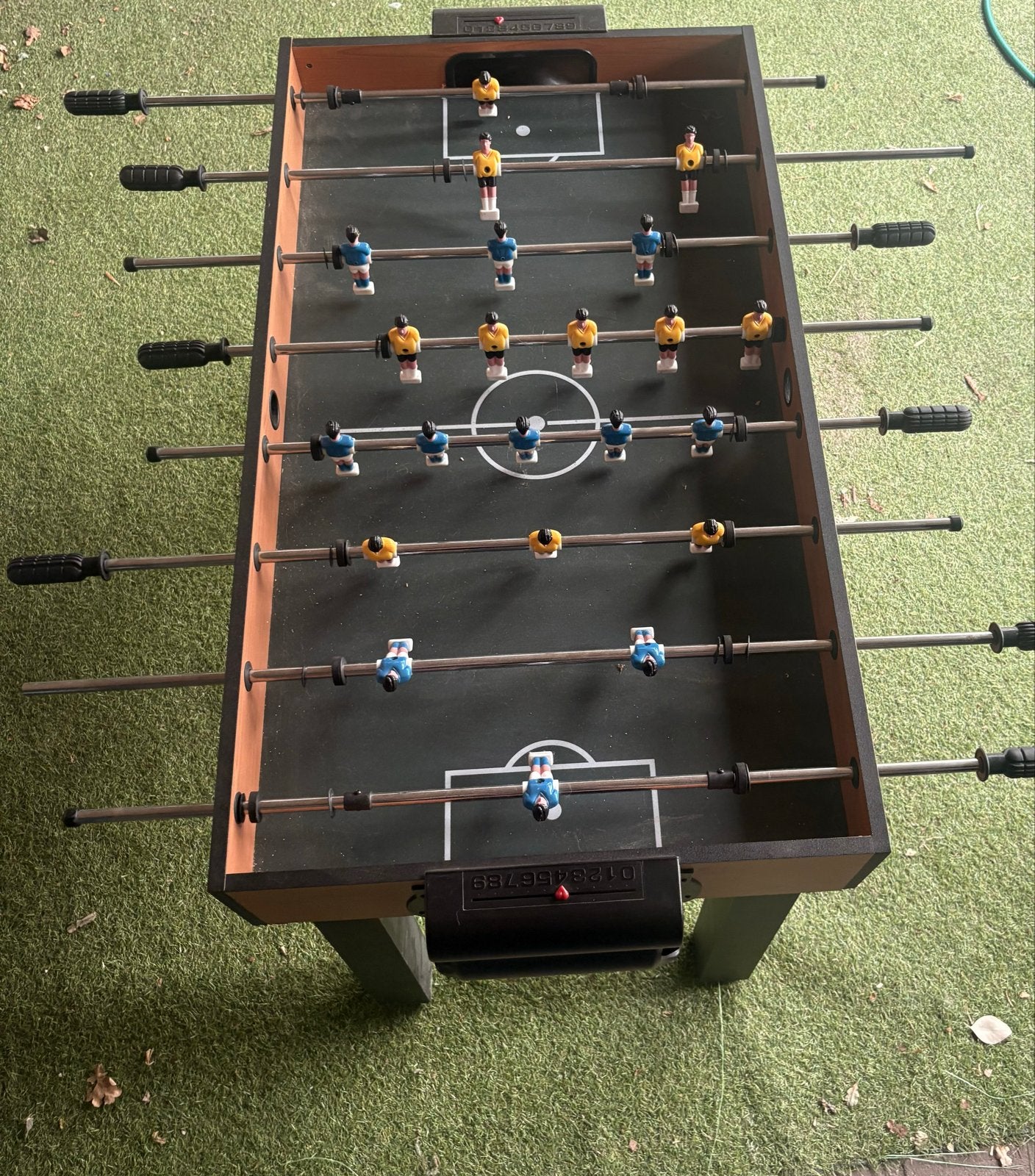 Voetbaltafel, Airhockey, Pooltafel en Schaakbord Set, Ophalen, Gebruikt