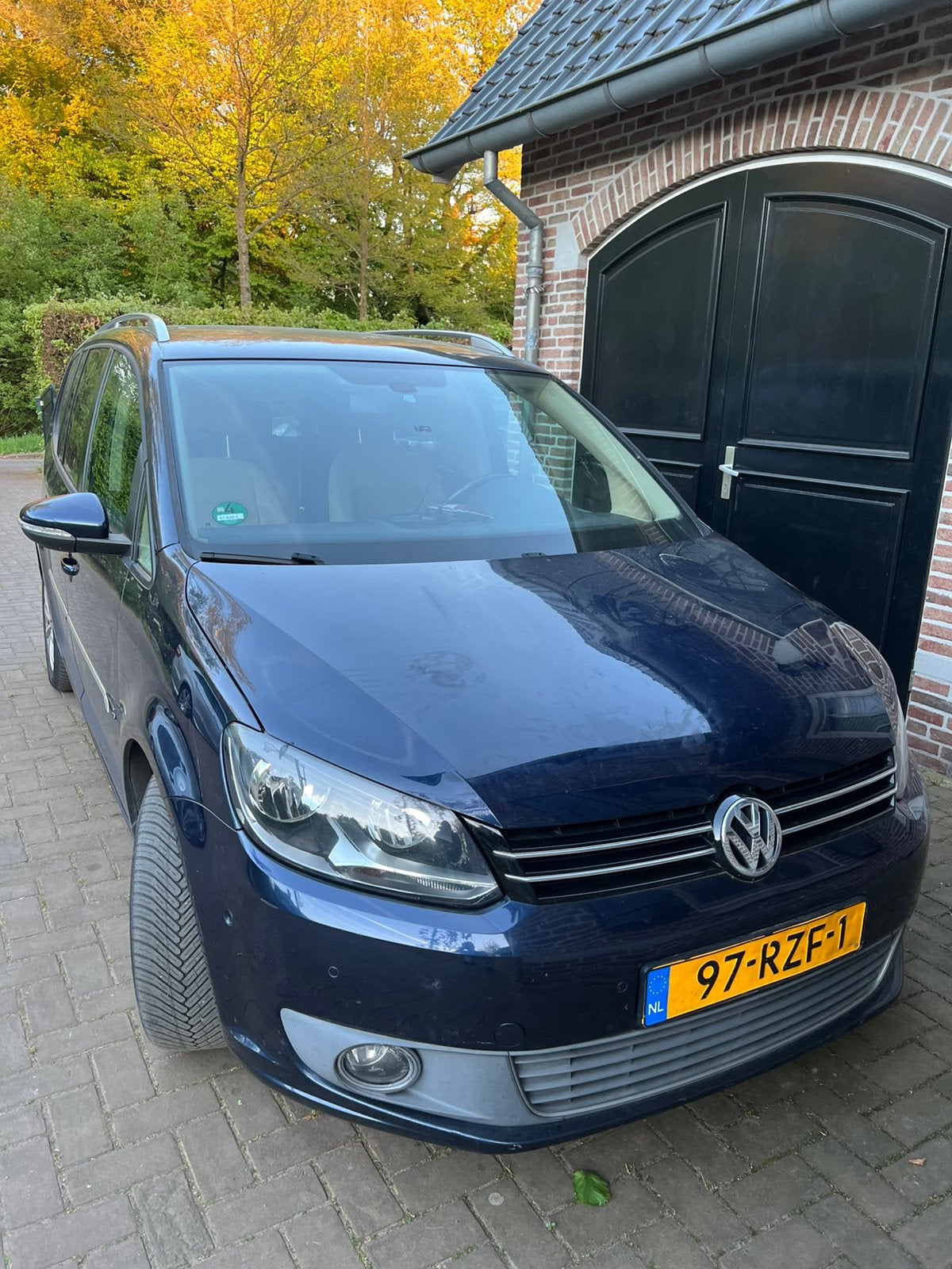 Volkswagen Touran 1.2 TSI 77KW BMT 5P 2011 Blauw, Auto's, Volkswagen, Particulier, Touran, ABS, Adaptive Cruise Control, Airbags