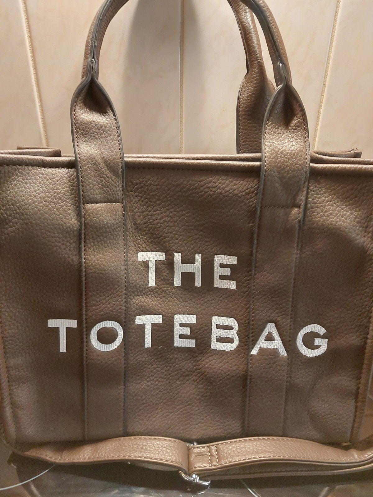 Nieuwe The Tote Bag, ruime Shopper, Ophalen of Verzenden, Nieuw, Bruin, Shopper