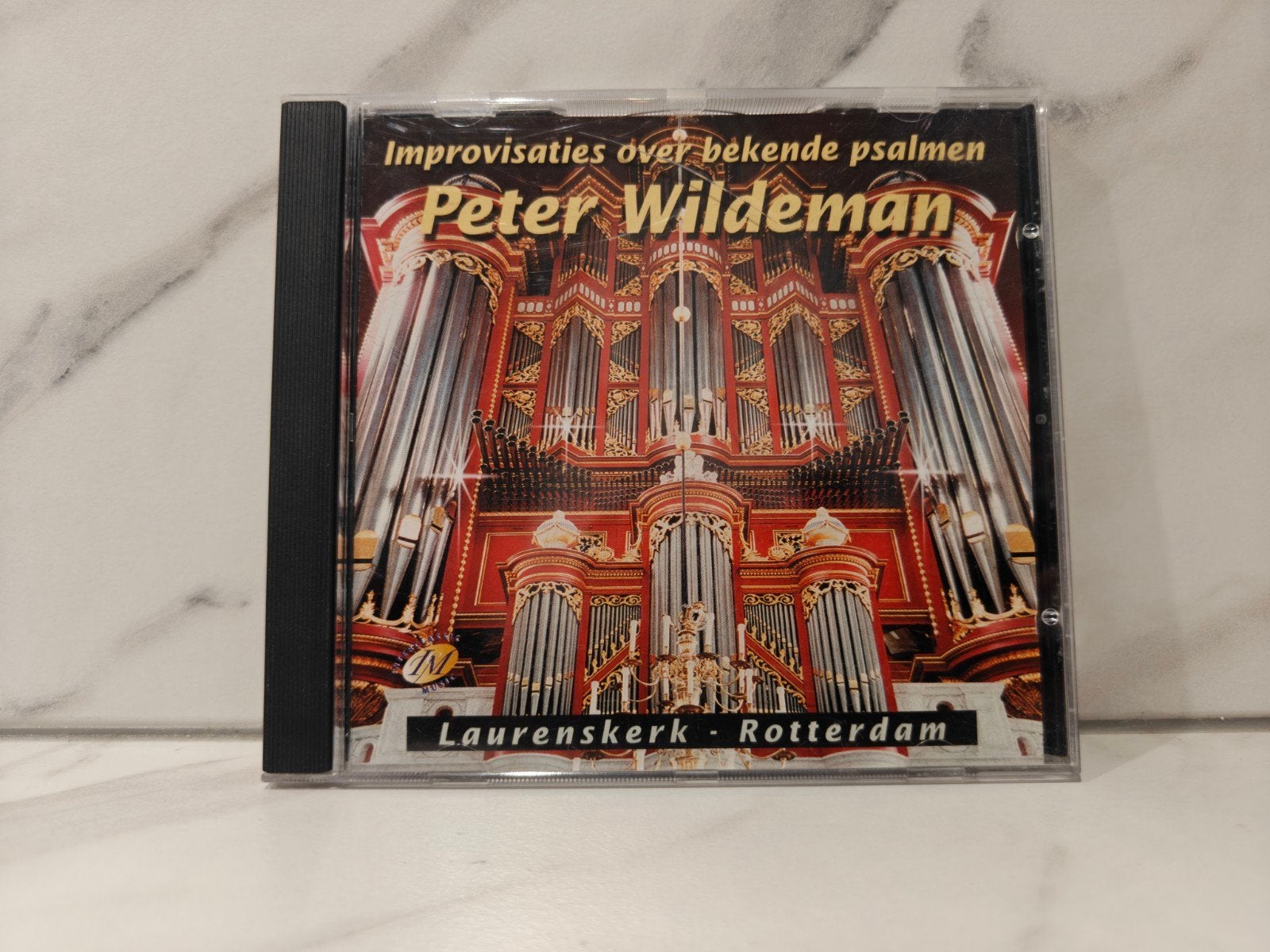 orgelcd Improvisaties over bekende psalmen vanuit de Laurens, Ophalen of Verzenden, Gebruikt, Klassieke kerkmuziek, Orgel