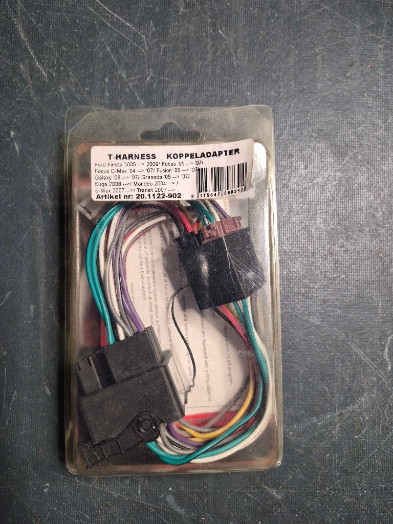 Ford T-harnass koppel adapter voor radio verloop, Auto diversen, Ophalen, Zo goed als nieuw