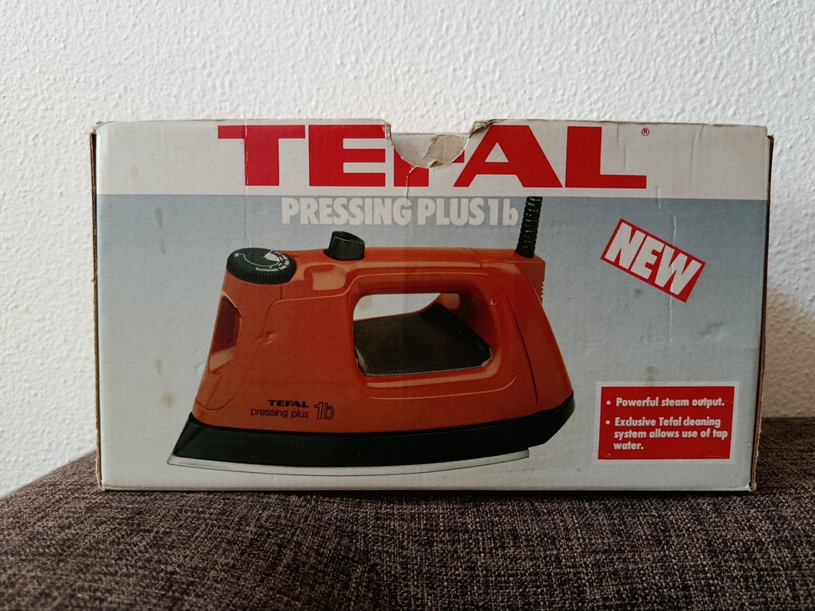 Tefal Presing Plus 1b Strijkijzer incl doos en boekjes-prima, Ophalen, Zo goed als nieuw