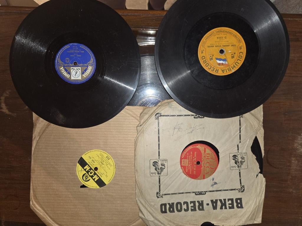 35 x 78 toeren platen. Erg zwaar!, Cd's en Dvd's, Vinyl | Klassiek, Ophalen