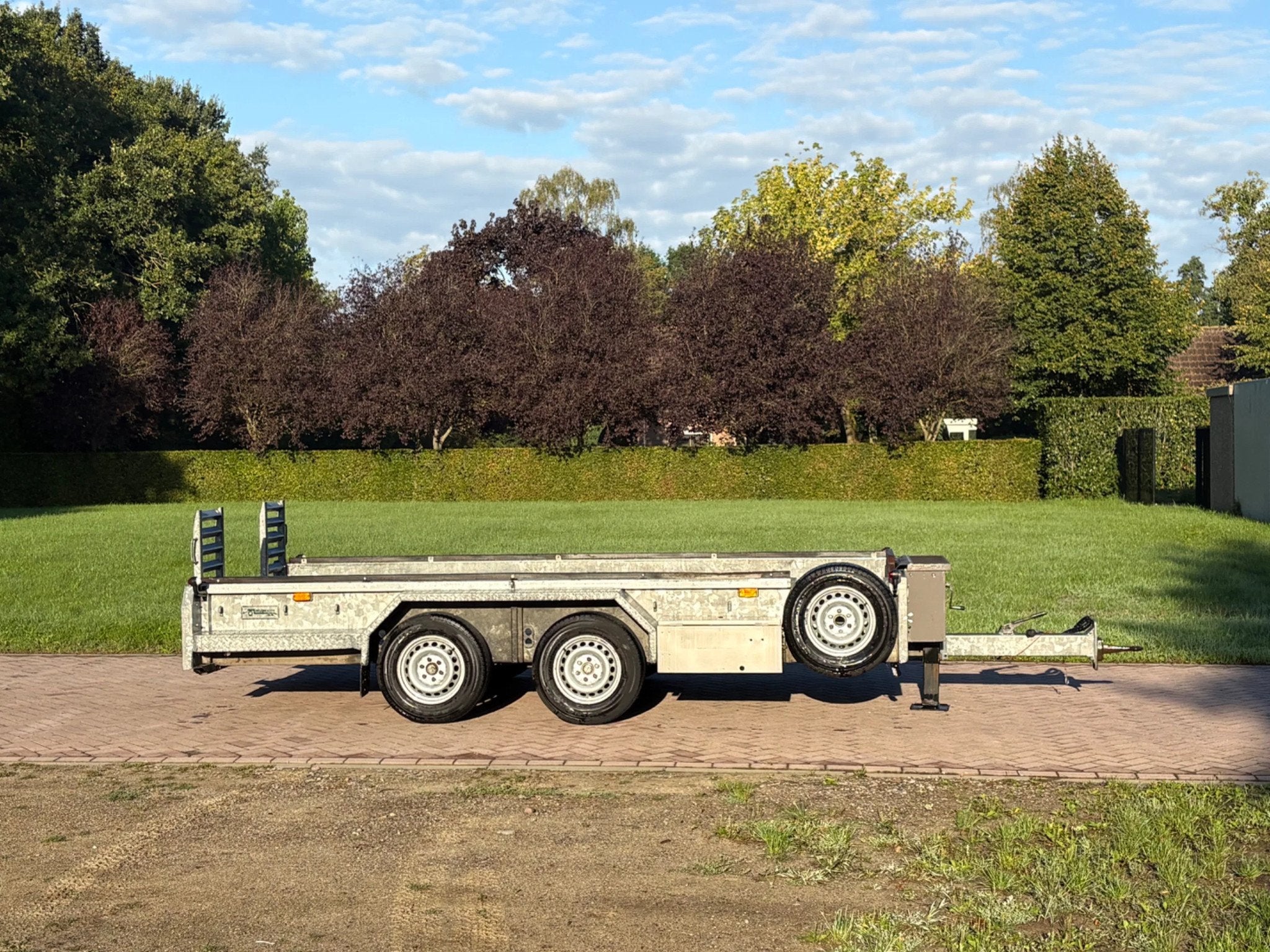 VELDHUIZEN HS 52-7 Aanhanger kuip dieplader Hydro-Stopp 5.2, Gebruikt
