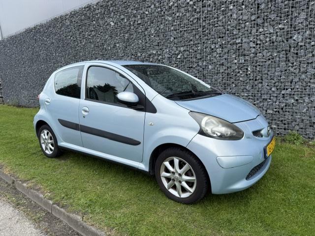Toyota Aygo 1.0-12V + Airco (bj 2008), Gebruikt, 68 pk, Origineel Nederlands, Bedrijf