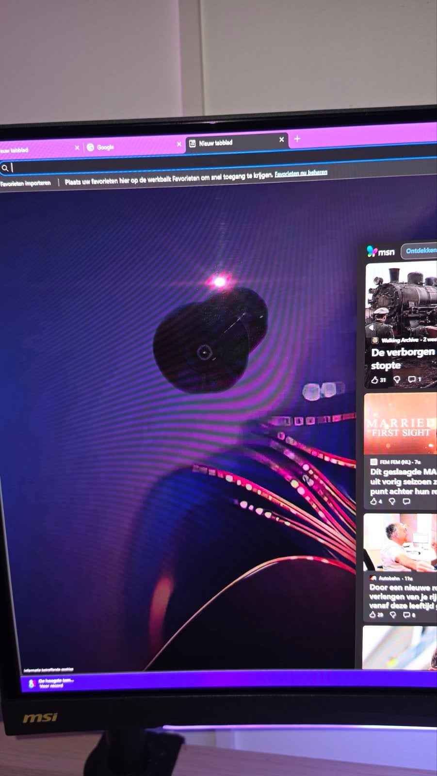MSI Optix MAG342CQRV Ultrawide Gaming Monitor, MSI, In hoogte verstelbaar, VA, Minder dan 1 ms