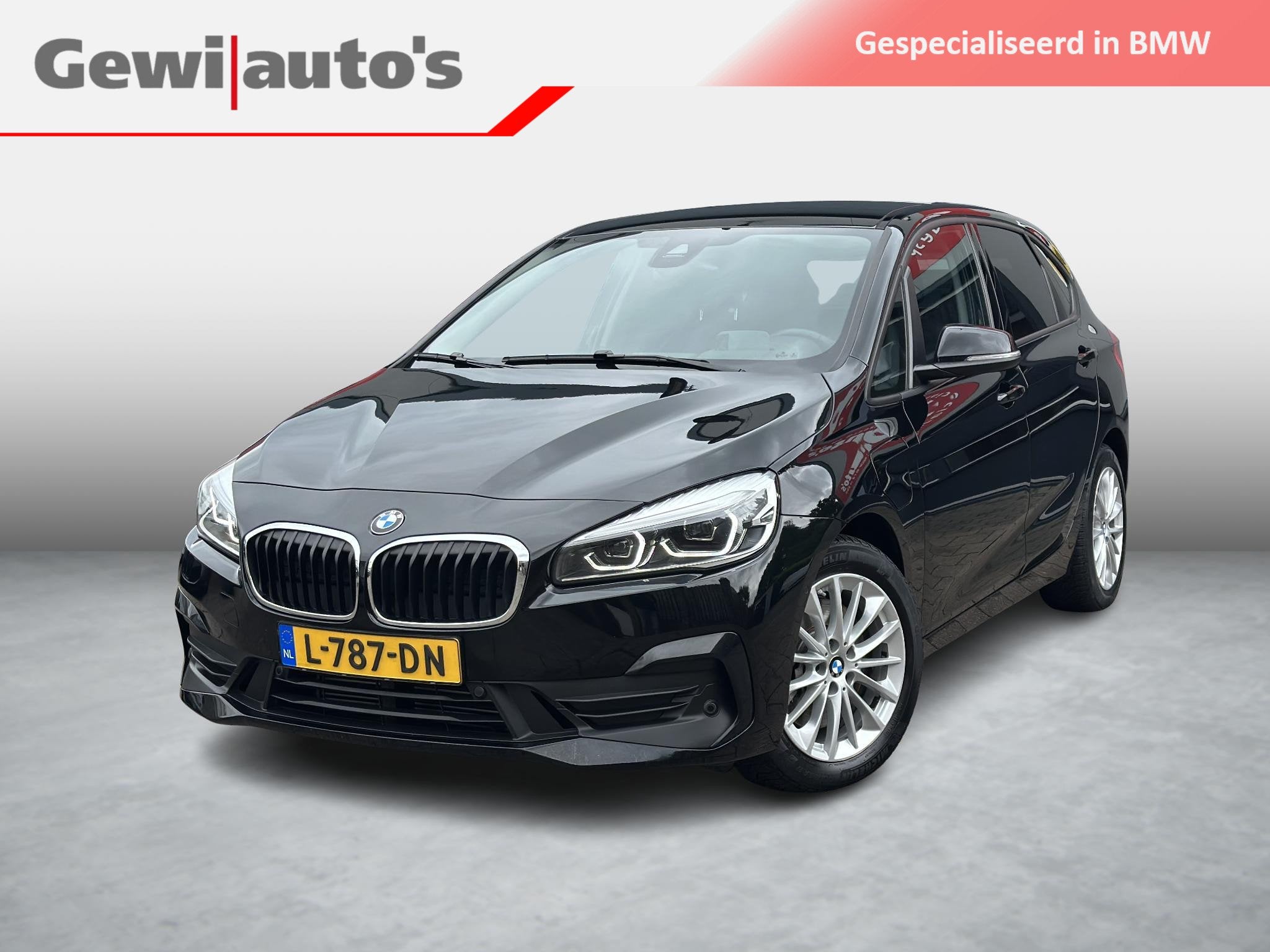 BMW 2-serie Active Tourer 225xe iPerformance HUD|Camera|Lede, 8 kWh, Gebruikt, Zwart, Bedrijf
