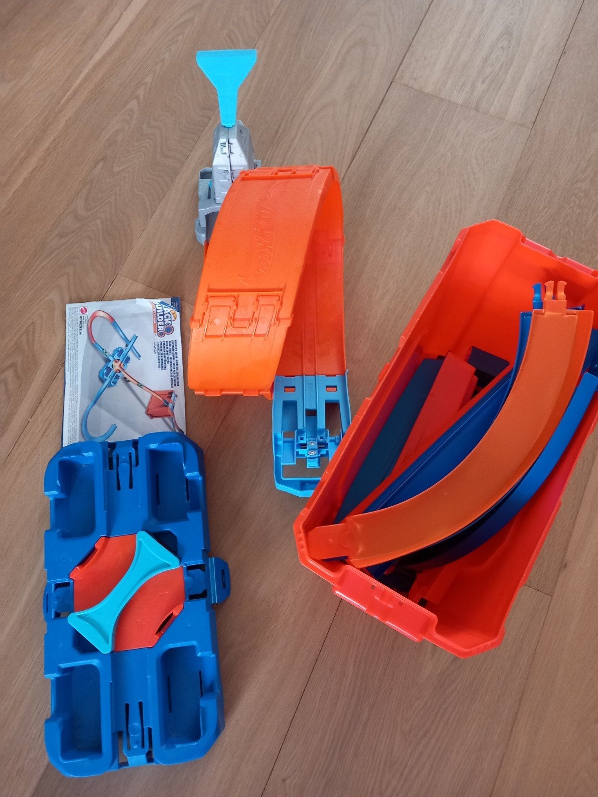 Hotwheels track builder, Ophalen
