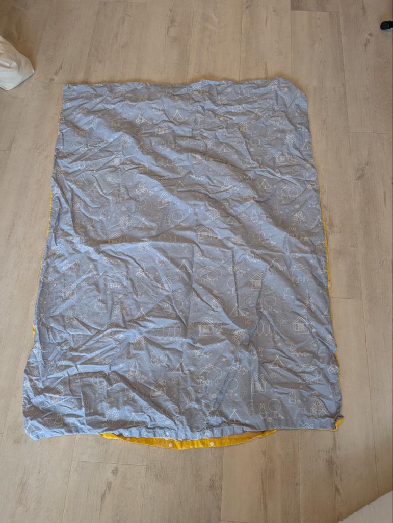 Nijntje dubbelzijdig beddengoed met drukknopen, Ophalen of Verzenden, Wit, Jongetje of Meisje, Dekbedovertrek
