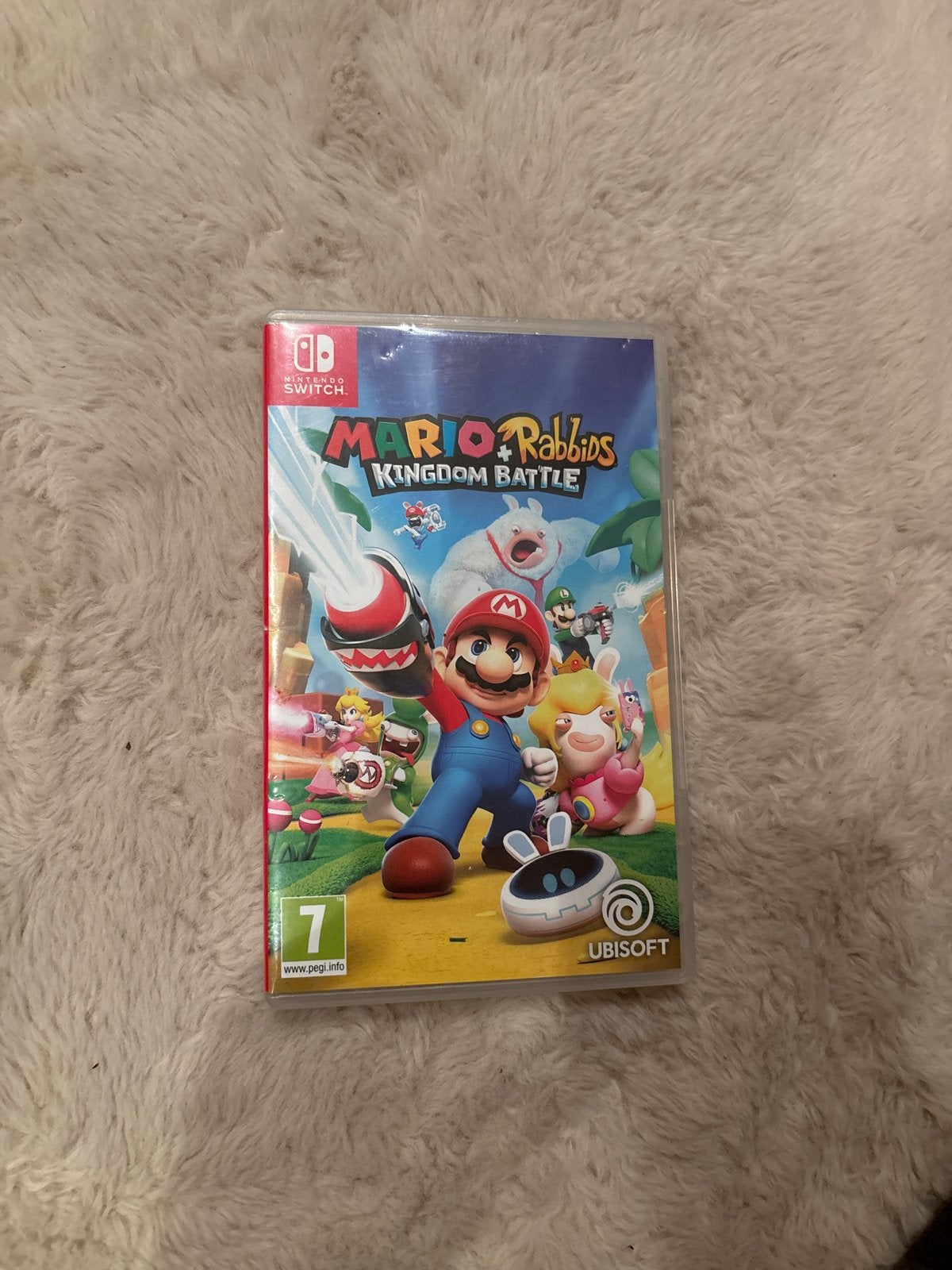 Mario + Rabbids Kingdom Battle Nintendo Switch, Ophalen of Verzenden, Zo goed als nieuw, Met games