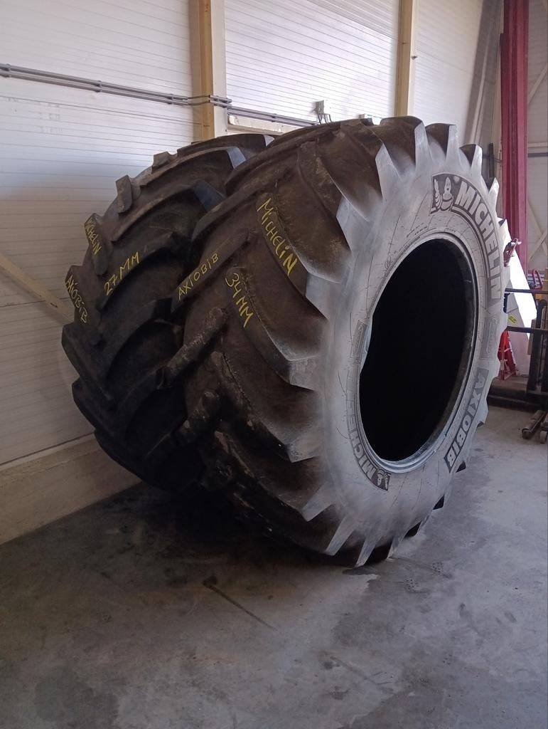 Set 710/75R42 Michelin Axiobib, Zakelijke goederen, Agrarisch | Onderdelen | Banden, Velgen en Assen, Ophalen of Verzenden