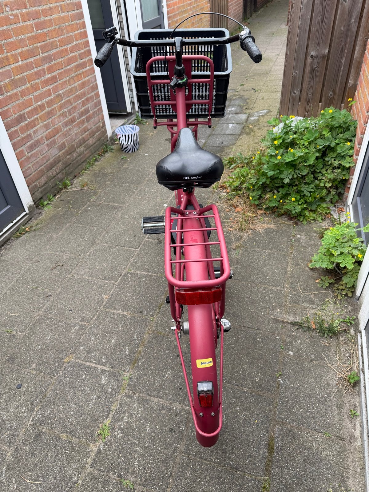 Foto 6 van Cortina U4 Transportfiets Framboos