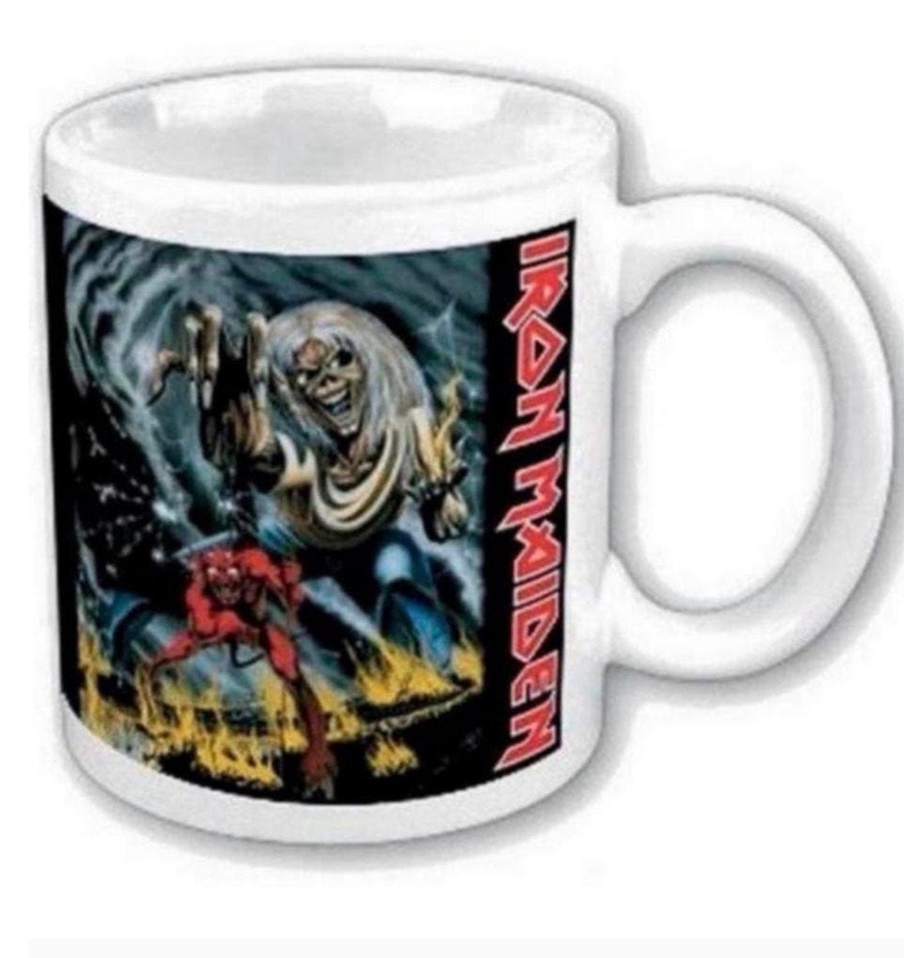 Iron Maiden The Number Of The Beast - Mok kom beker collect, Gebruiksvoorwerp, Nieuw, Ophalen of Verzenden, H