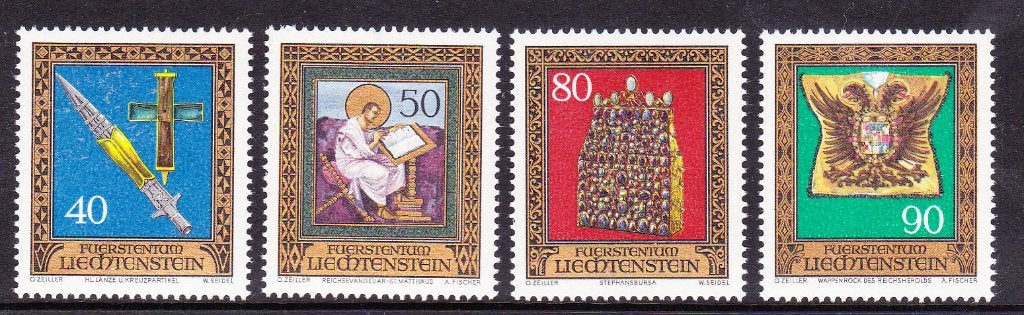 Liechtenstein 1977 pf mi 673 - 676, Ophalen of Verzenden, Overige landen, Postfris