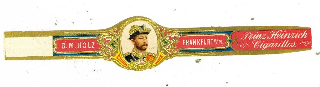 Heinrich de Prusse, Ophalen of Verzenden, Sigarenbandjes