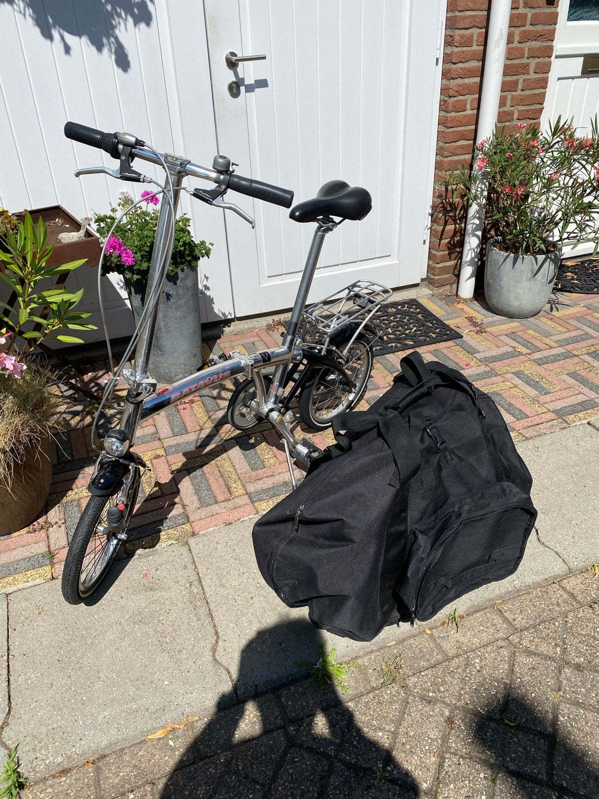 Twee Batavus Vice Versa vouwfietsen, Shimano 4 versn., Ophalen, Gebruikt, Overige typen