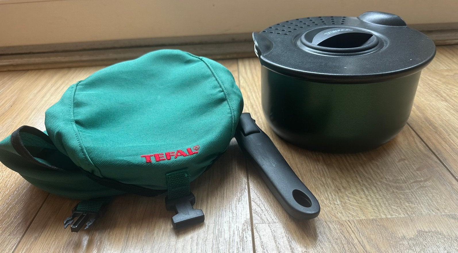 Tefal camping pannenset, Caravans en Kamperen, Ophalen of Verzenden, Gebruikt