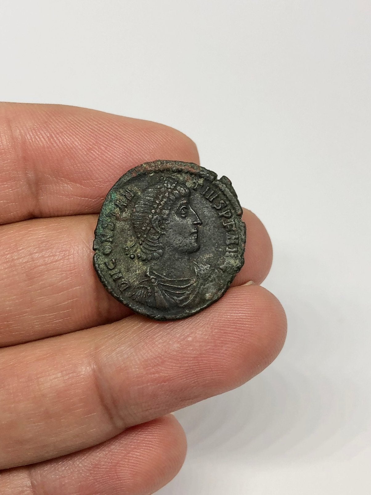 Romeinse munt, CONSTANTIUS II, Follis, 337 - 361 AD, Verzenden, Italië, Losse munt