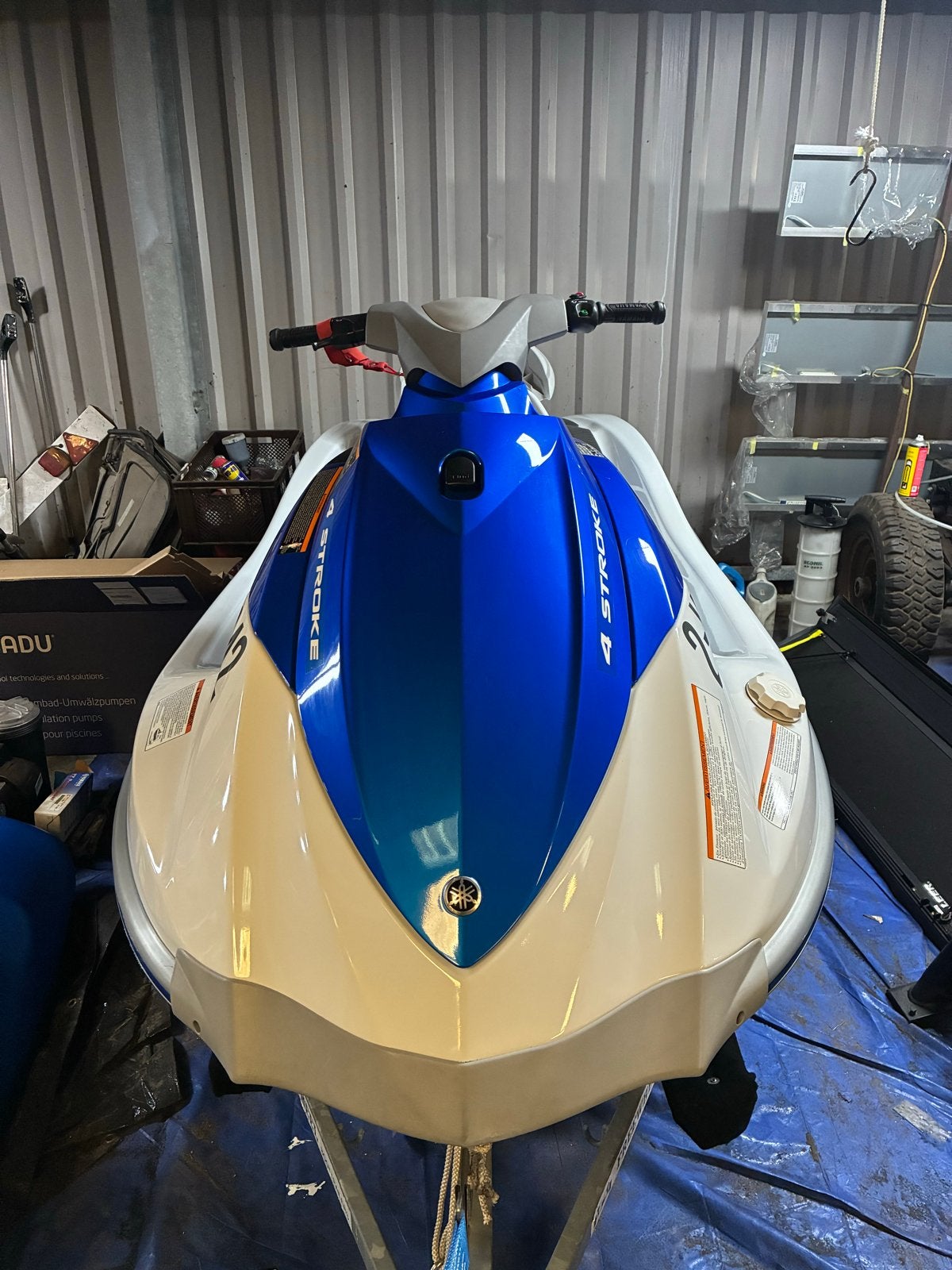 Yamaha VX110 Waterscooter 2007 - Nieuwstaat, slechts 45 uur!, Ophalen, Zo goed als nieuw, Benzine, 70 tot 120 pk
