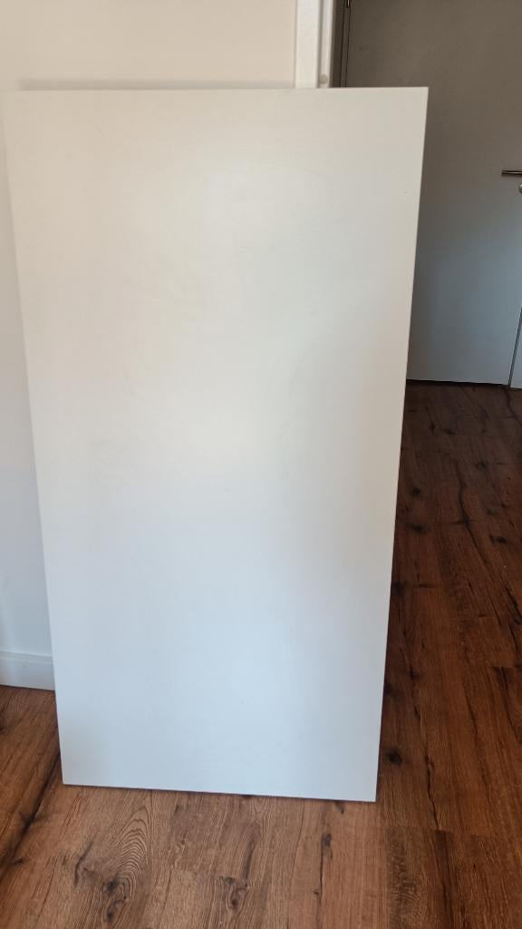 Ikea linnmon bureaublad wit 1.2m, Ophalen, Demontabel, Gebruikt, 120 cm